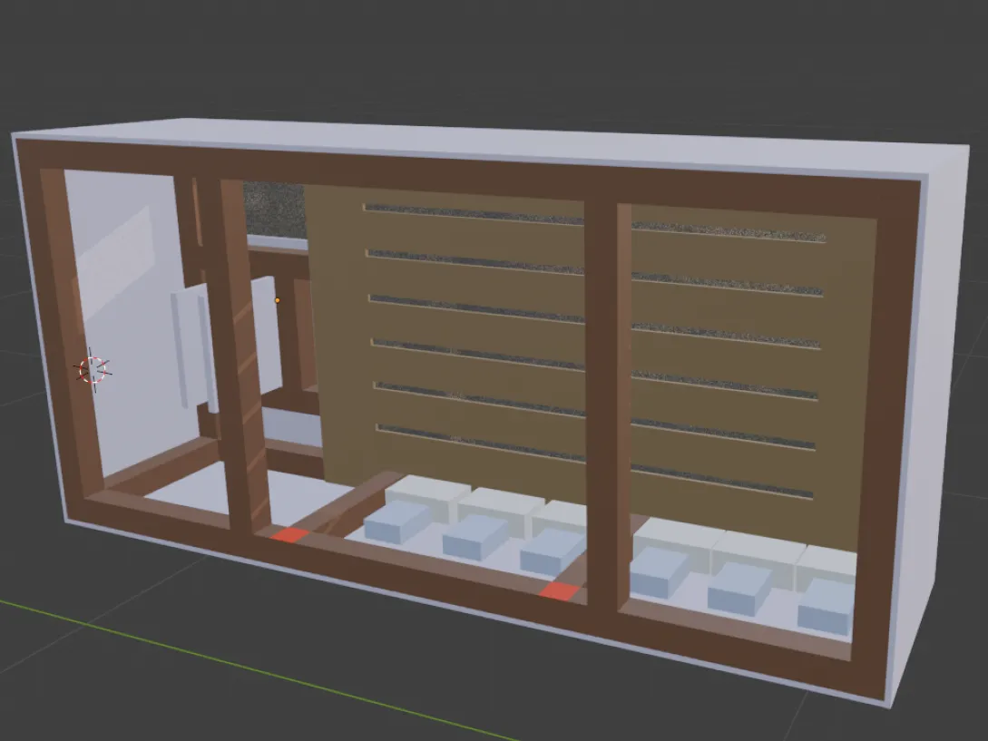Housing in Blender