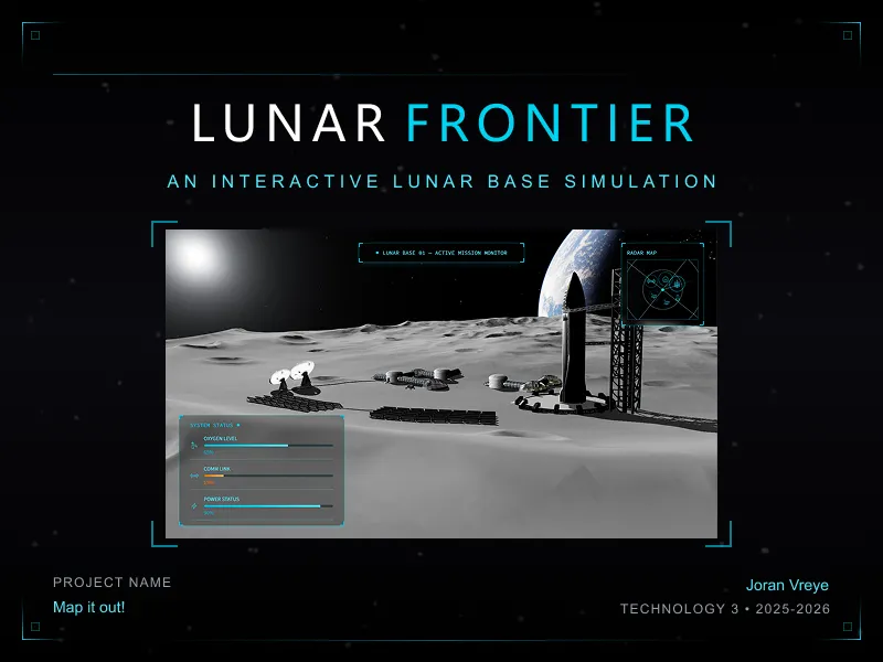 Lunar Frontier Poster